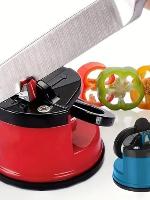 Knife Sharpeners with Suction Cup Base