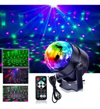 Disco ball Protection LED Lamp with Bluetooth Speaker