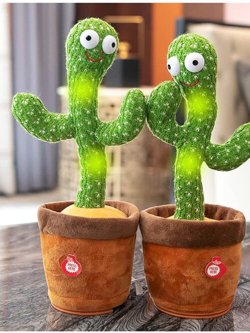 Cute Dancing and Recording Talking Cactus Toys