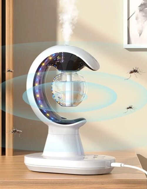 Multifunctional Smart Electric 3 In 1 Mosquito Repellent Air Humidifier LED Lamp