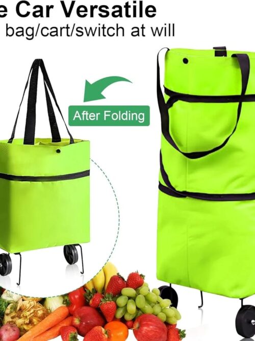 Foldable Shopping Trolley Bag Shopping Roller Shopping Trolley Shopping Bag