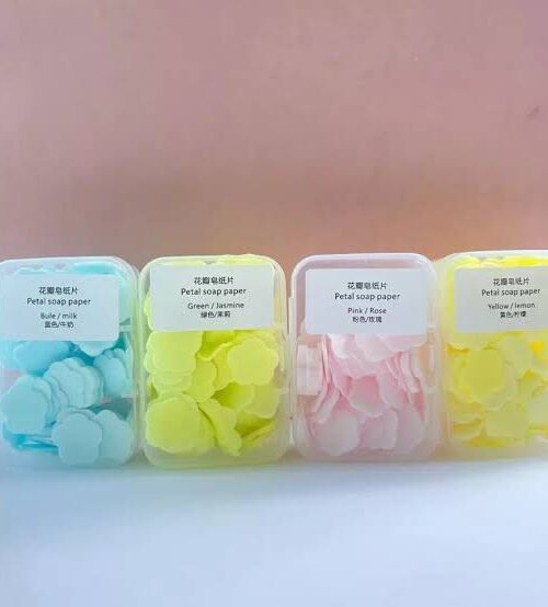 PETAL PAPER SOAP