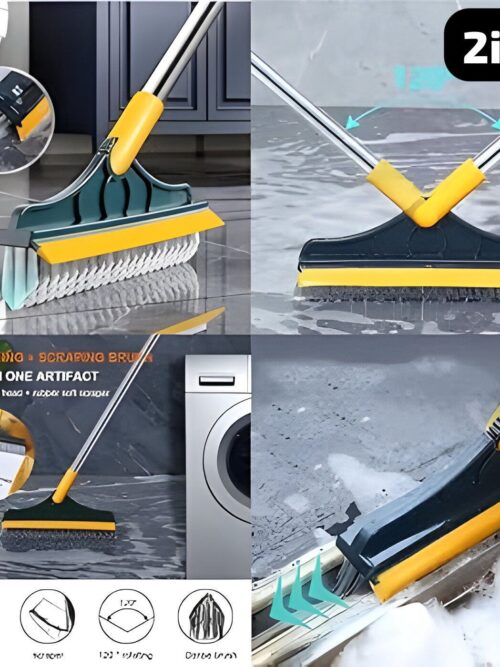 2in1 Viper Brush Bathroom Corner Broom