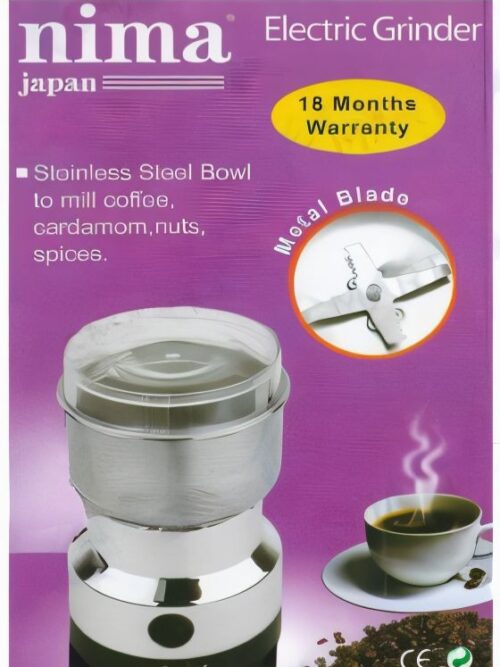 Nima 4 Blades Handy Electric Masala/Coffee Grinder