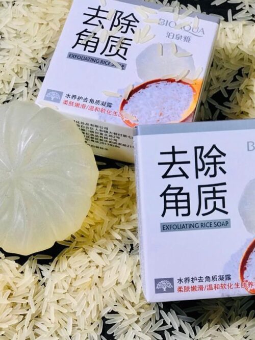 BIO AQUA Exfoliating Rice Soap