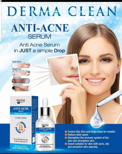 Derma Clean Anti Acne Face Serum