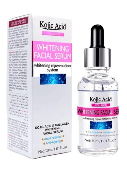 -Kojic acid whitening facial serum
