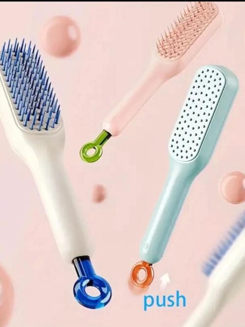 Telescopic Magic Comb Not Stick Hair Brush Portable Fluffy Hairdressing Comb Anti Static Styling Tools  (With Box)