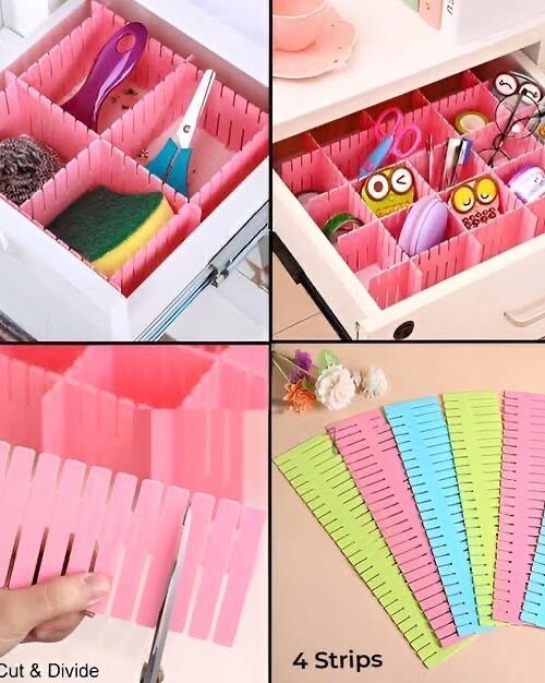 Adjustable Draw Partition 4 pcs