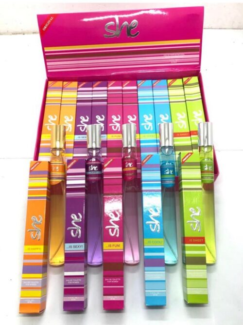 *She* *Pen Perfume* *Best Fragrance* *35ML* *Online Demanding item* *05 Piece Set*