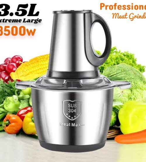 3.5L Extreme Large 8500watts Electric Vegetables/Meat Grinder MAXBQASCH Model: MB-888BB)
