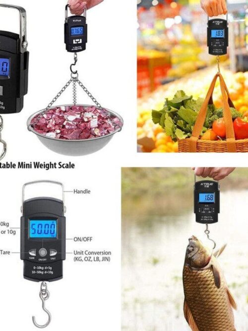 50kg Digital LED Screen Luggage Portable Weight Scale