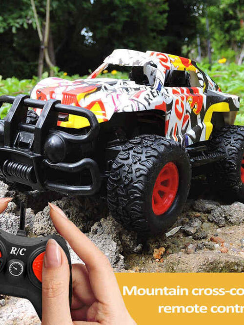 Mountain Cross Country Wireless  Remote Jeep  Control Off-road Vehicle Model Toy
