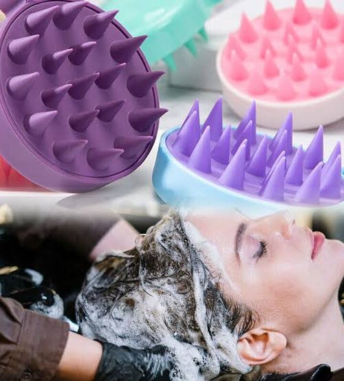 *Hair Scalp Massage Shampoo Brush*