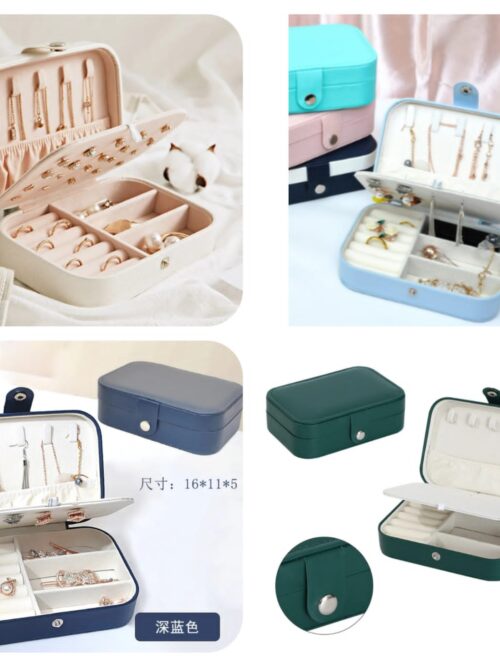 *Medium Leather Jewelry Organizer