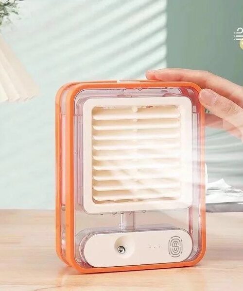 Rechargable Transparent Mist Fan