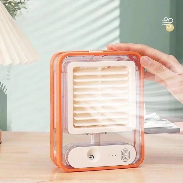 Rechargable Transparent Mist Fan